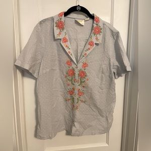 MAEVE by Anthropologie button up shirt